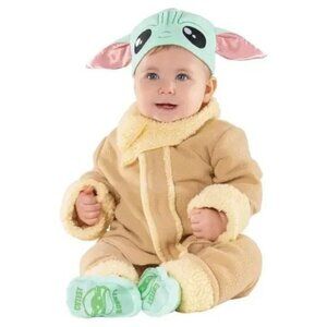 Star Wars Kids Toddler Grogu Yoda Halloween Costume Dress Up